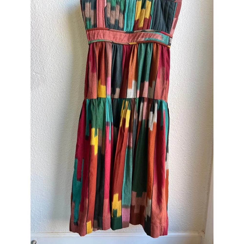 Ulla Johnson Varda Midi Dress Souk 6 - Picture 8 of 13